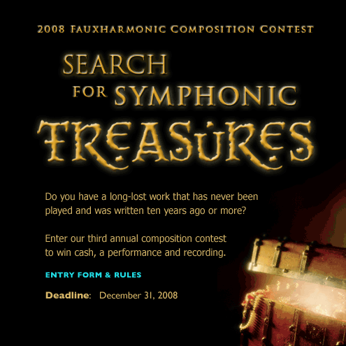 2008 Composition Contest: Search for Lost Symphonic Treasures